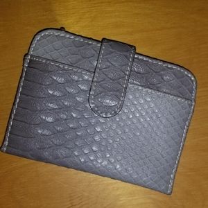 Accessories - 🔊 2/$20 NWOT Grey Snakeskin Wallet Accessories - 🔊 2/$20 NWOT Grey Snakeskin Wallet